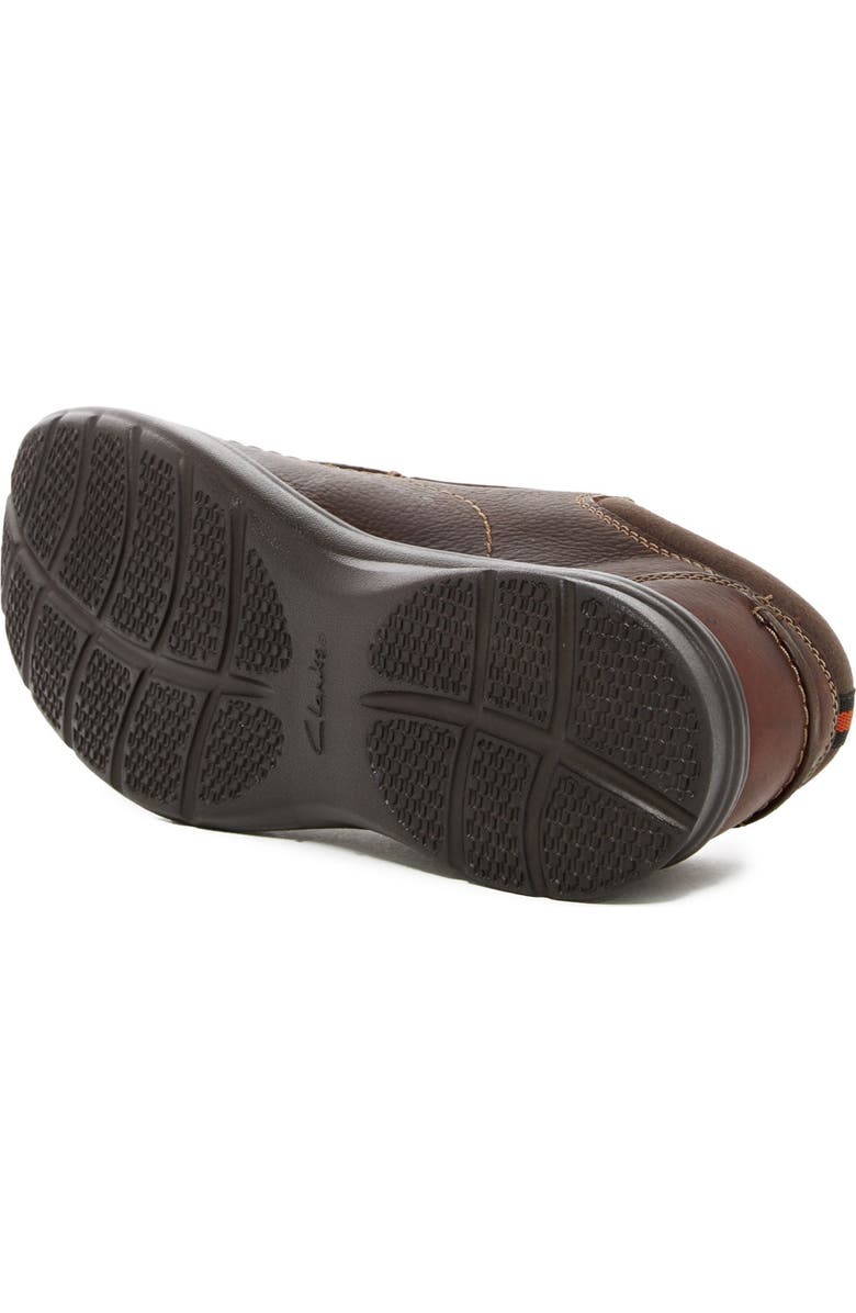 Clarks<sup>®</sup> Cotrell Step Leather Slip-On Loafer - Wide Width Available, Alternate, color,