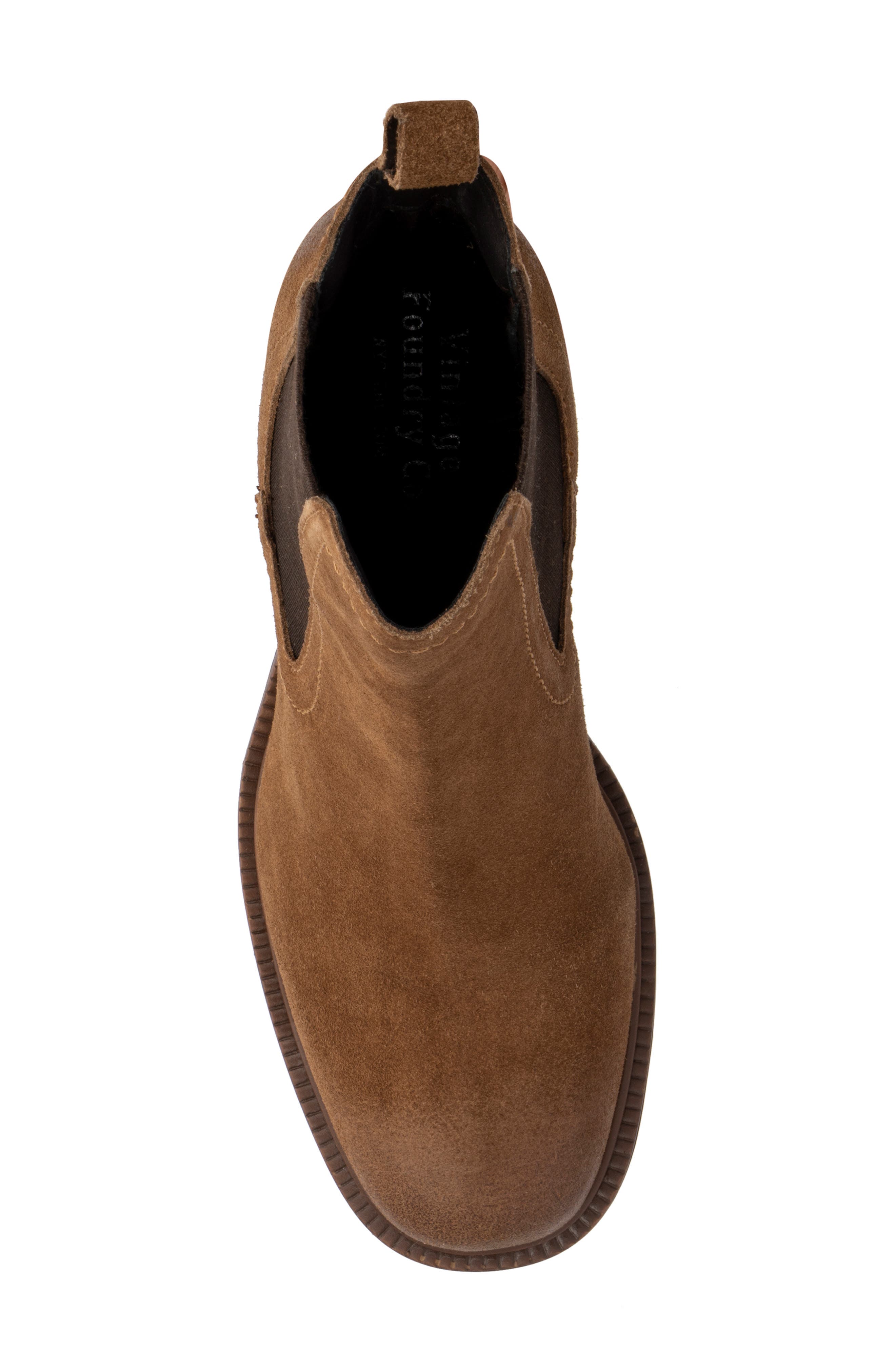 VINTAGE FOUNDRY Penelope Leather Bootie, Alternate, color, Cognac