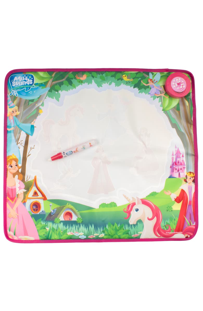 Sinco Aqua Sounds Magic Mat Fairytale Fantasy Water Drawing, Ages 2+, Alternate, color, Multicolored