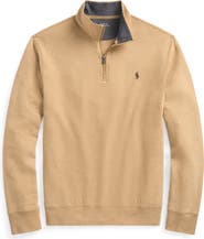 Polo Ralph Lauren Lux Heathered Quarter Zip Pullover
