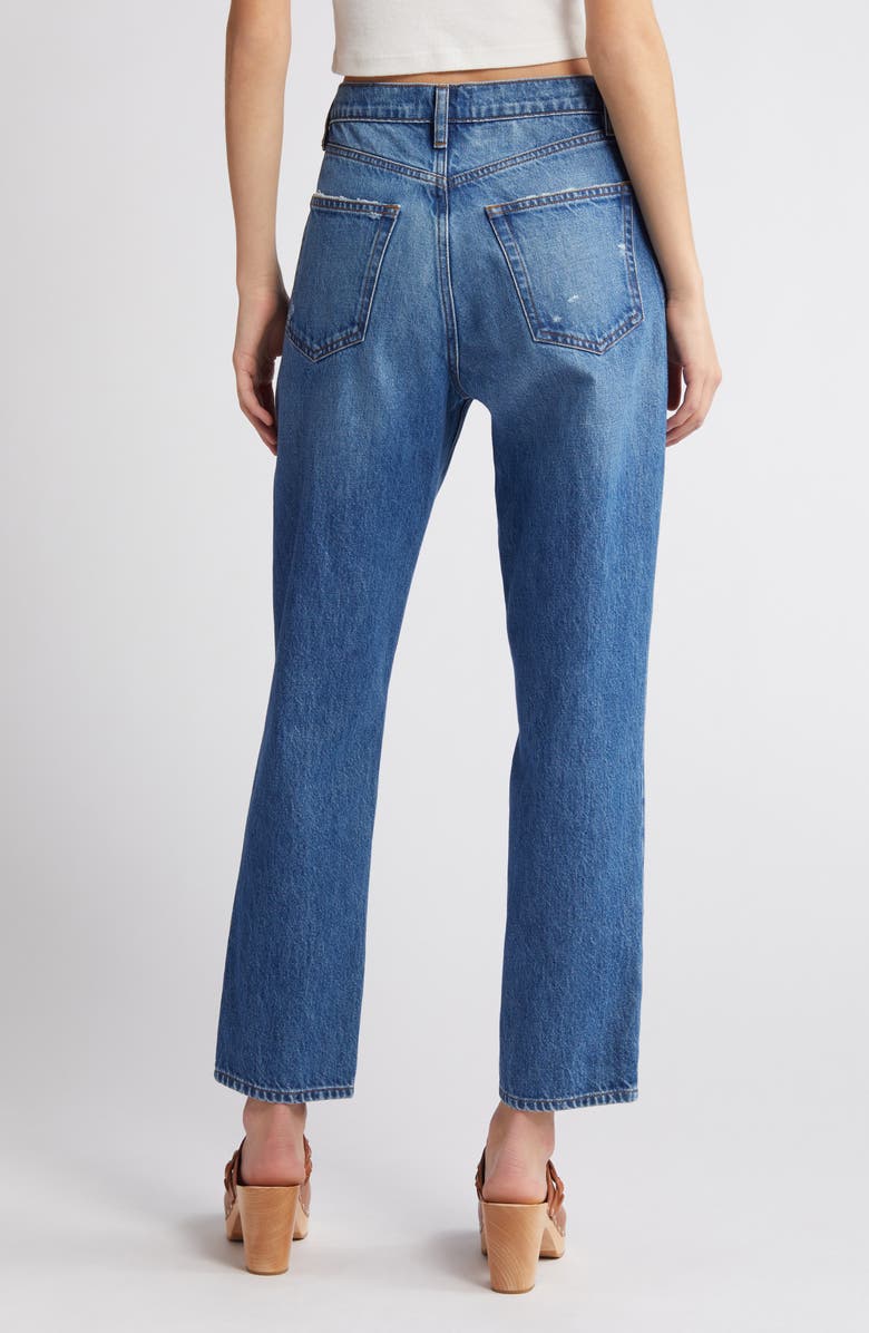 FRAME Le Mec Boyfriend Jeans, Alternate, color, Mariner