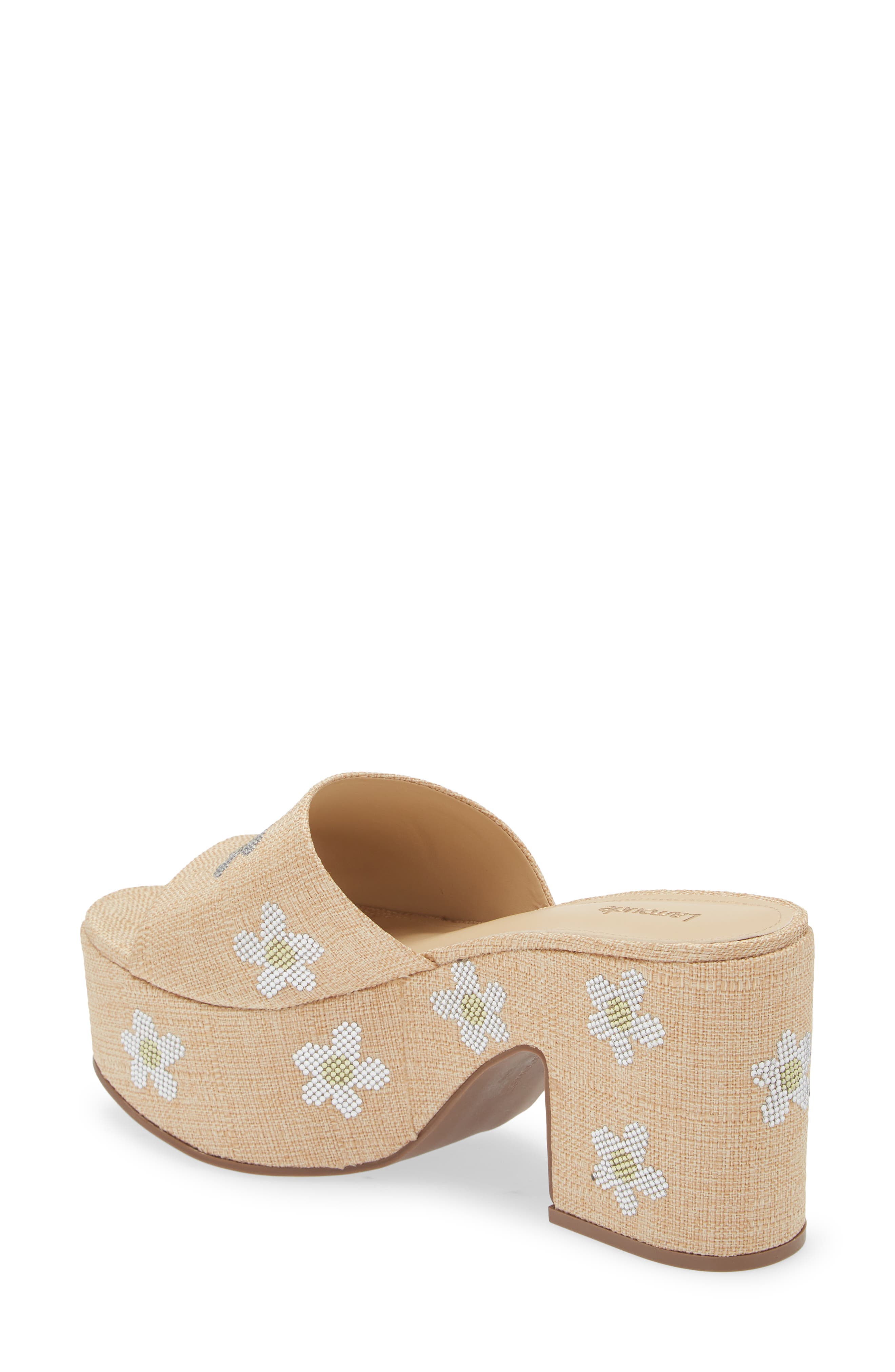 Larroudé Miso Platform Sandal, Alternate, color, 