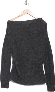 A.L.C. Freya One-Shoulder Alpaca-Blend Sweater
