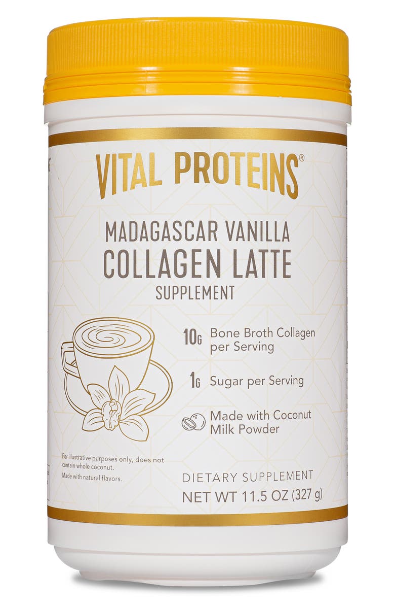 Vital Proteins Collagen Latte Dietary Supplement, Main, color, 