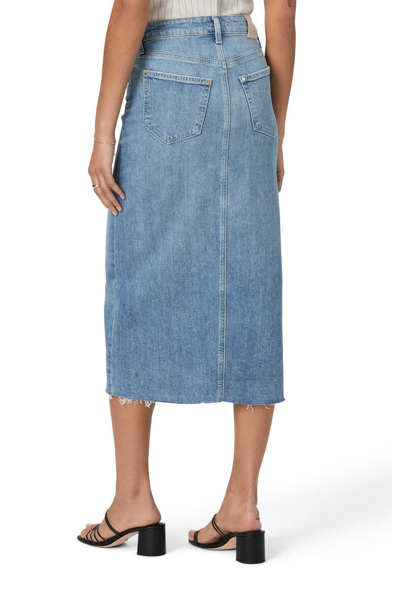 Meadow Denim Midi Skirt, Alternate, color, LARAMBLA