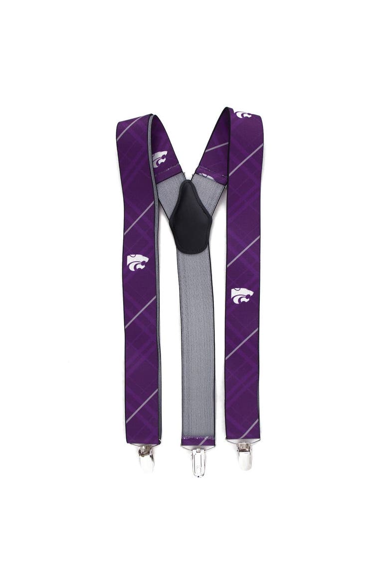 Men's Purple Kansas State Wildcats Suspenders, Alternate, color, Purple