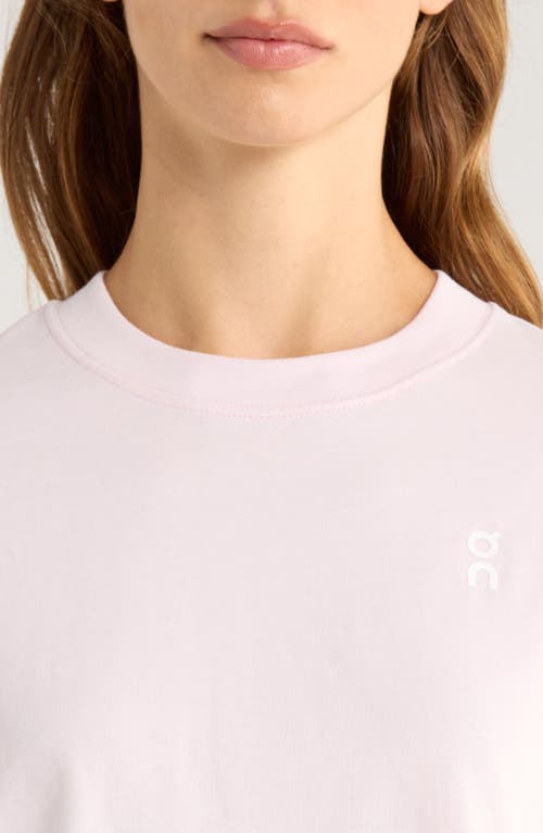 On Club Boxy-t Cott Graphic T-shirt In Pink