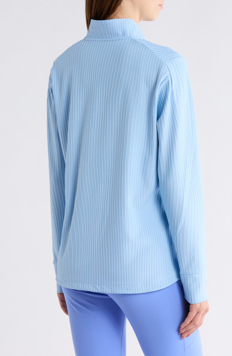 Nike Dri-FIT Half Zip Long Sleeve Top, Alternate, color, Psychic Blue/ Black