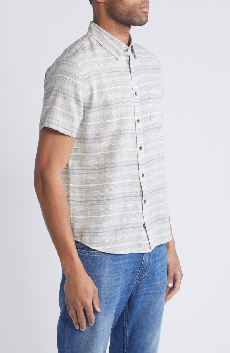 Rails Fairfax Regular Fit Stripe Short Sleeve Cotton Button-Up Shirt, Alternate, color,