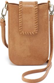 HOBO Expedition Leather Phone Crossbody Bag