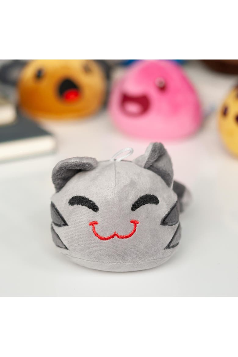 Slime Rancher Plush Toy Bean Bag Plushie | Tabby Slime, by Imaginary People, Alternate, color, Gray