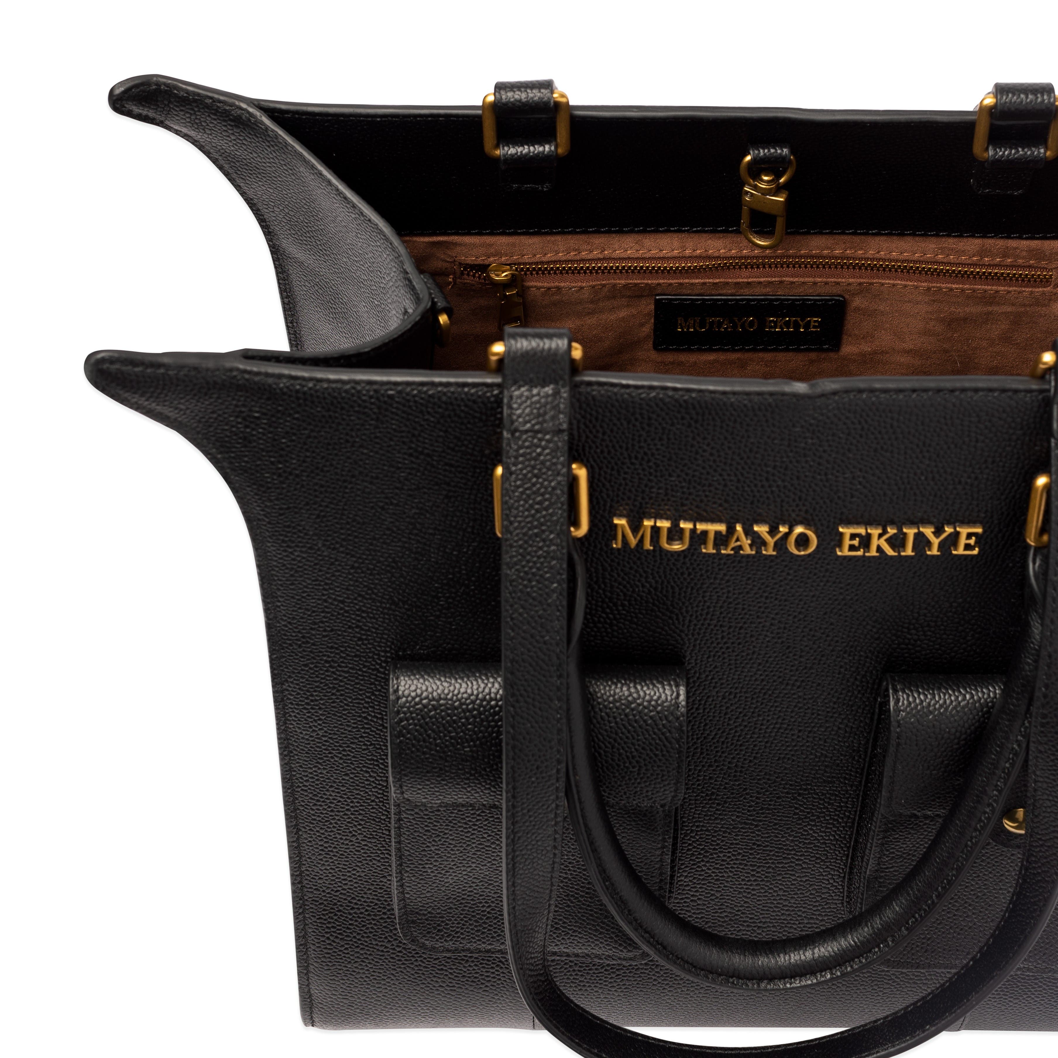 Mutayo Ekiye The Ada Tote Bag, Alternate, color, Black