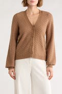 CYRUS Bow Cable Knit Cardigan