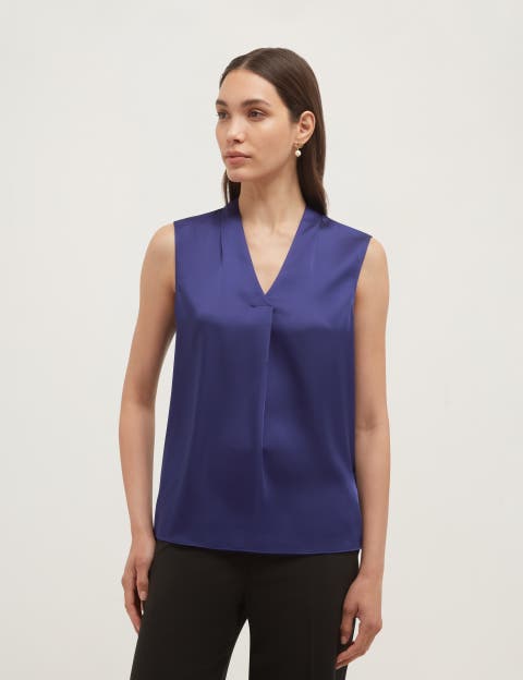 Alora Satin Blouse