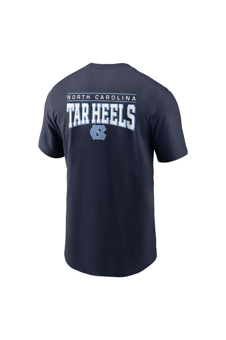 Men's Jordan Brand Navy North Carolina Tar Heels 2-Hit T-Shirt, Alternate, color, Navy