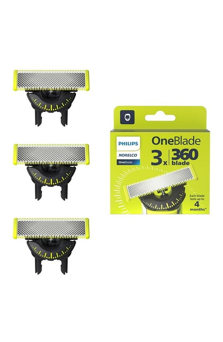 Philips Sonicare OneBlade 360 Blade Replacement, 3 Pack Kit, Main, color,