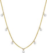 Julianna B. 3/5 CTW Lab-Grown Diamond Station Necklace 14K