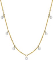 Julianna B. 3/5 CTW Lab-Grown Diamond Station Necklace 14K