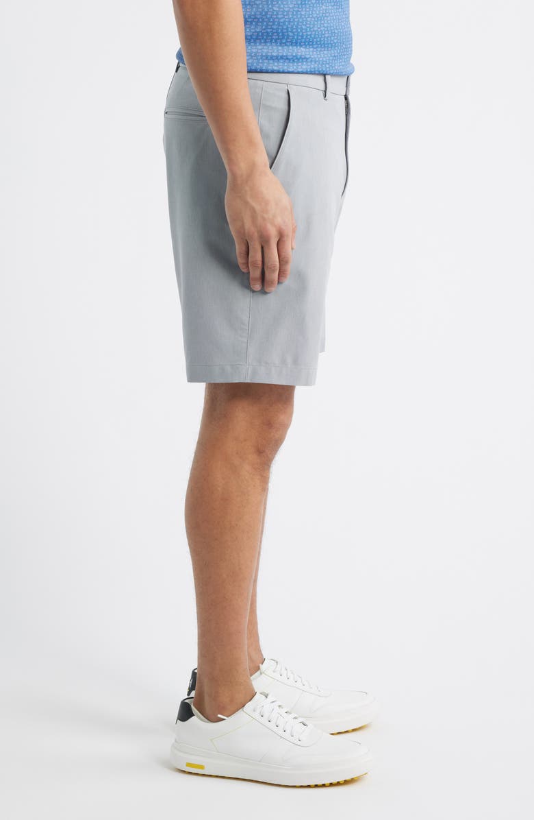 Peter Millar Featherweight Performance Shorts, Alternate, color, Gale Grey