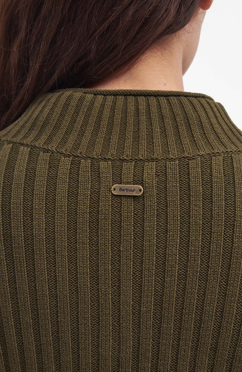 Barbour Andi Mock Neck Sweater, Alternate, color, 