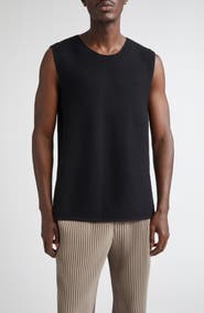 Homme Plissé Issey Miyake Rustic Knit Sweater Vest