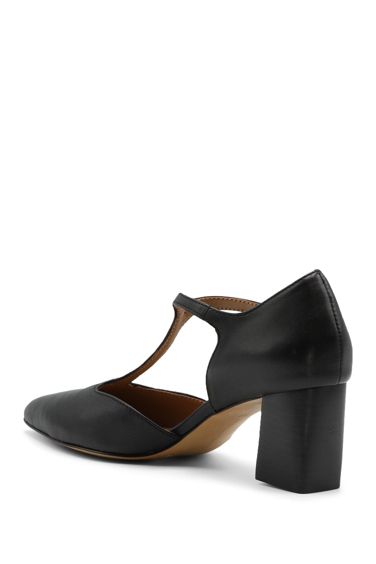 Adrienne Vittadini Naemi T-Strap Pointed Toe Pump, Alternate, color, 