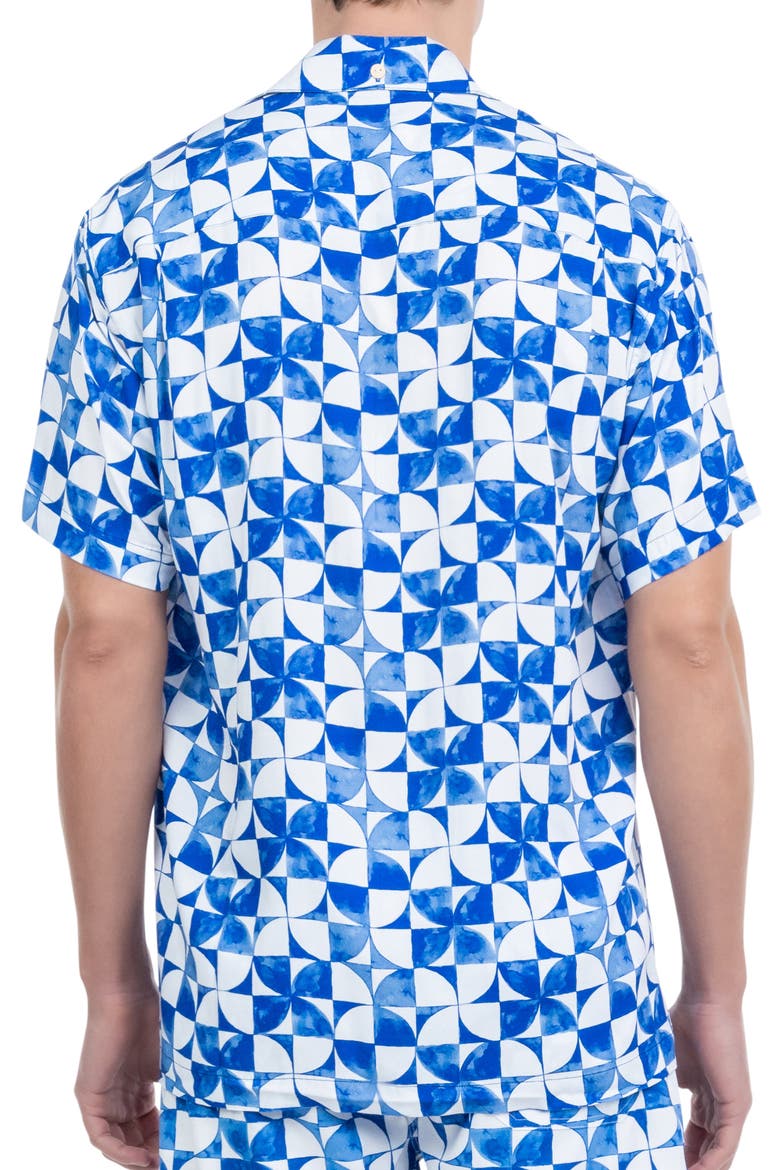 The Greece - Short Sleeve Shirt, Alternate, color, Blue