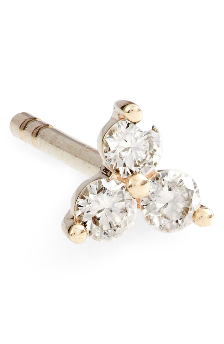 EF Collection Diamond Trio Stud Earrings, Alternate, color,