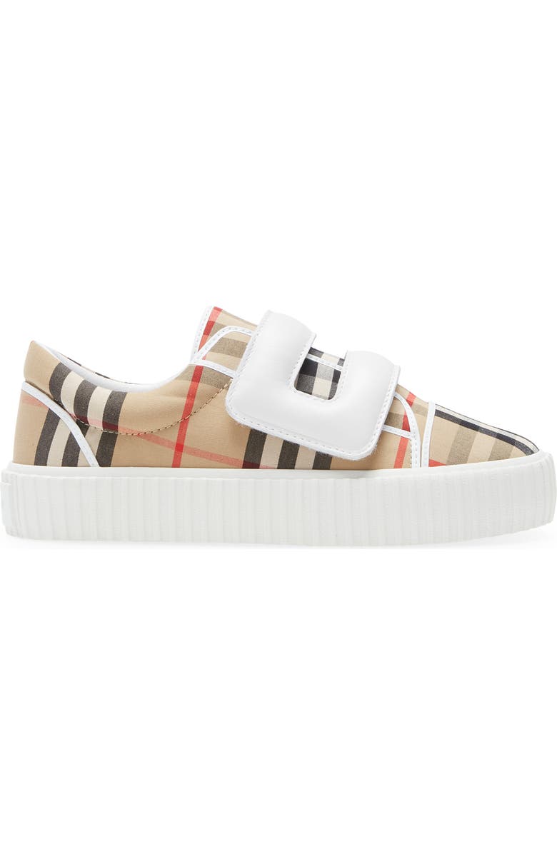 Burberry Kids' Mark Check Sneaker | Nordstromrack