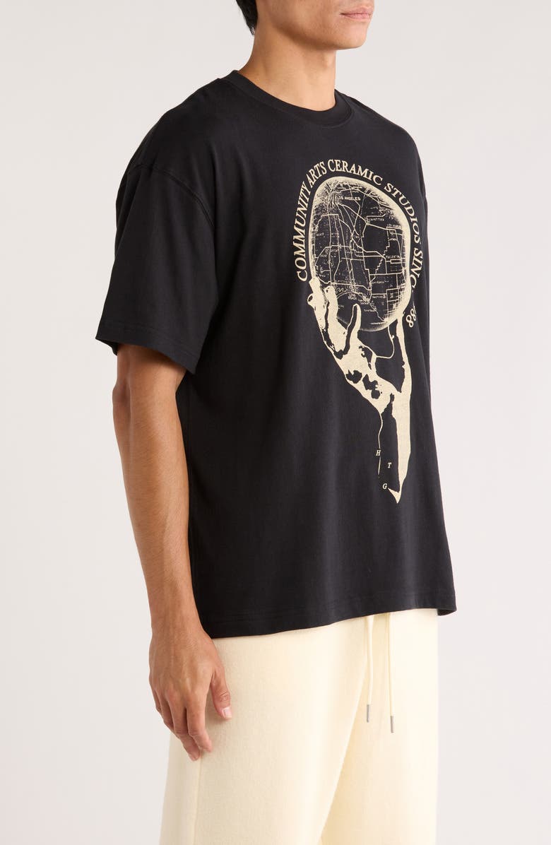 HONOR THE GIFT Honor Ceramic Studio Graphic Tee, Alternate, color, Black