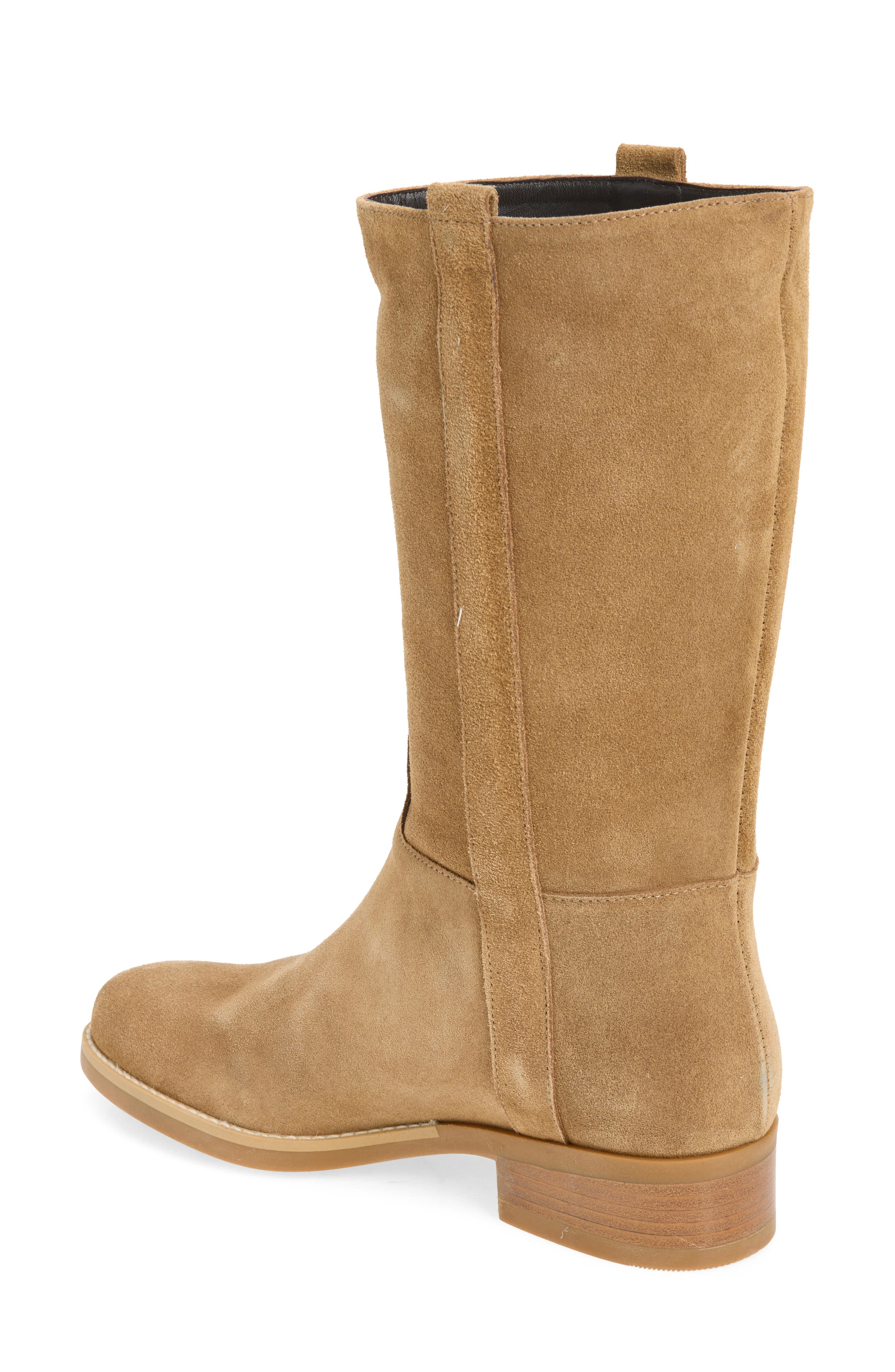 Brooklin Leather Boot, Alternate, color, CAMOSCIO SAND
