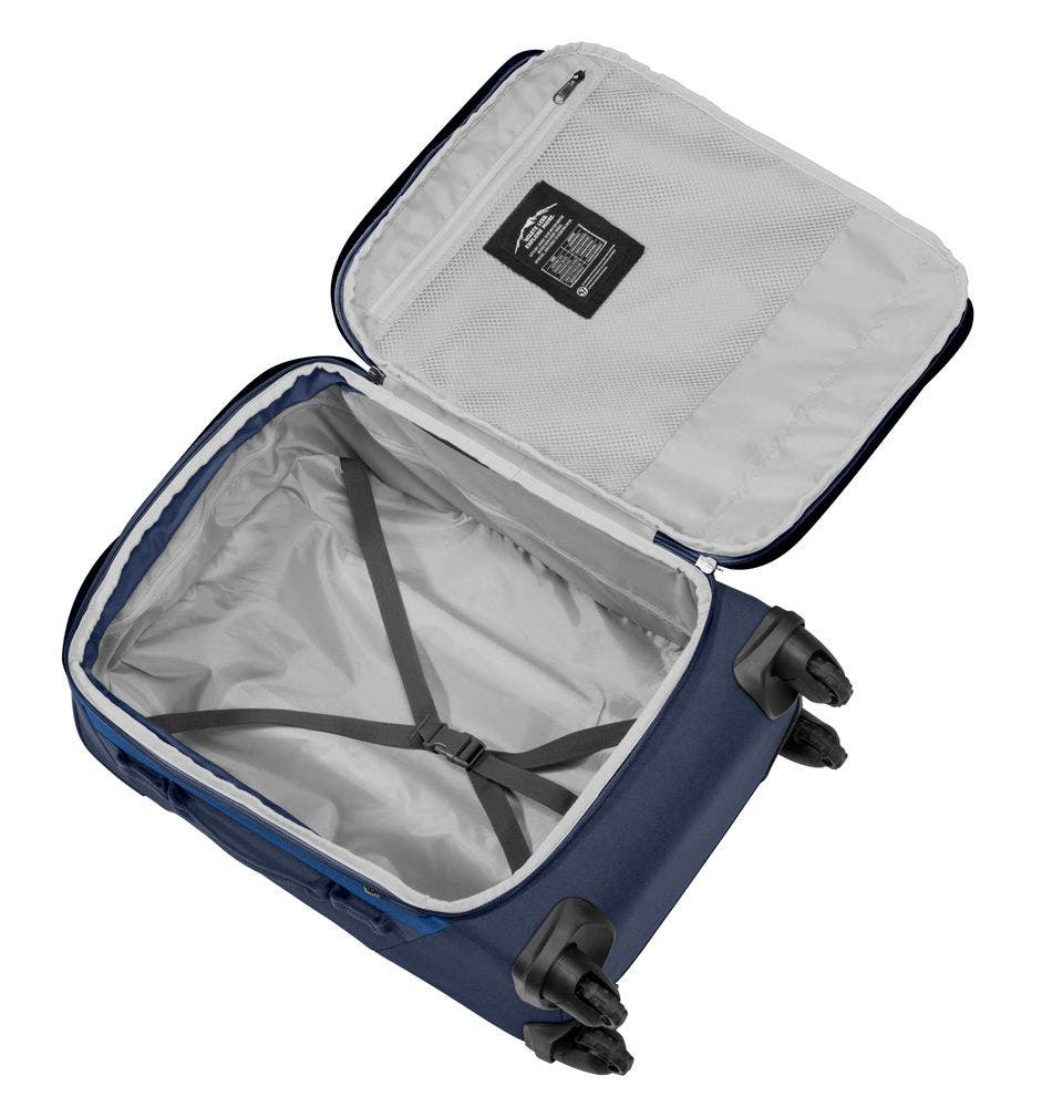 EAGLE CREEK Expanse 4 Wheeled 22 Inch Carry on Luggage, Alternate, color, Pilot Blue