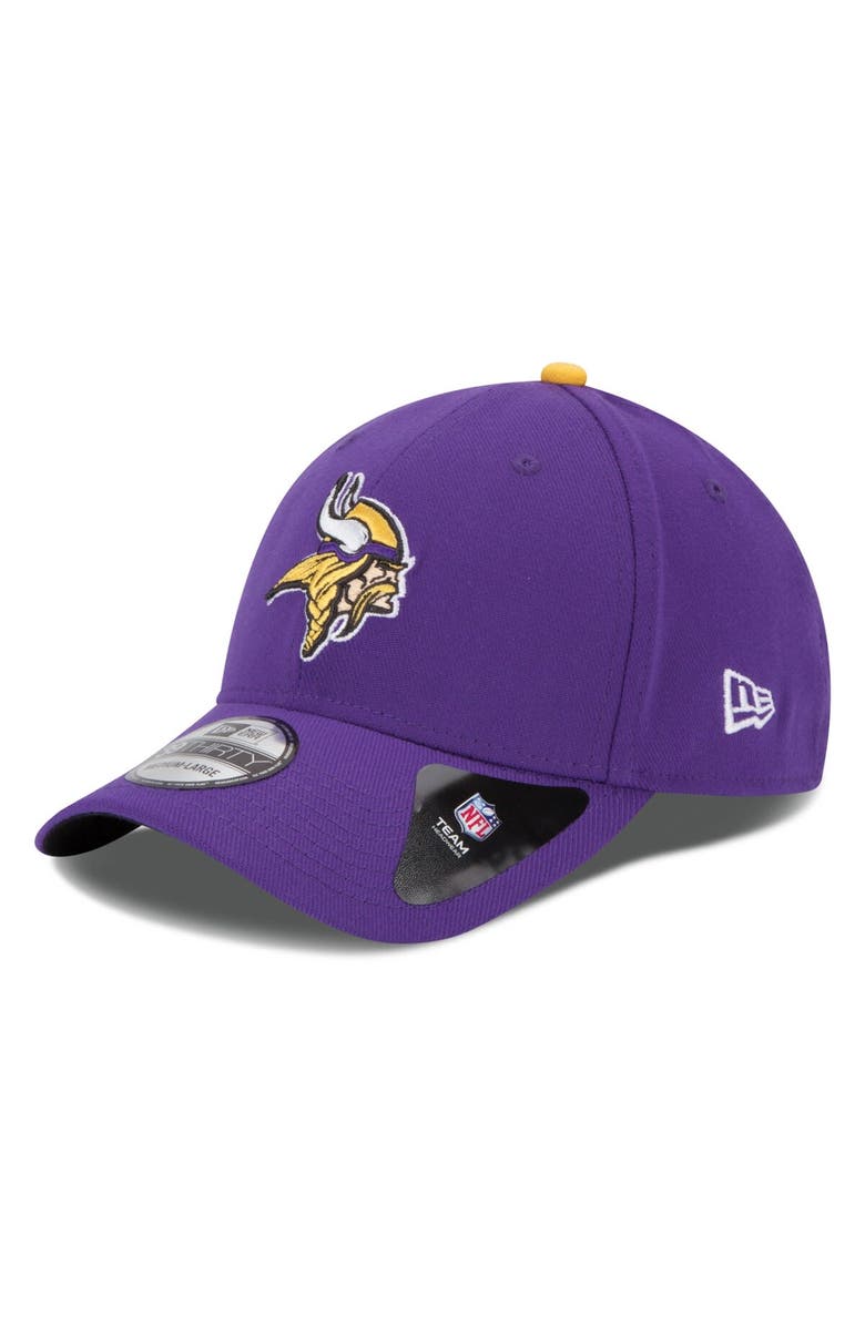 New Era Minnesota Vikings New Era 39THIRTY Team Classic Flex Hat - Purple, Main, color, Purple