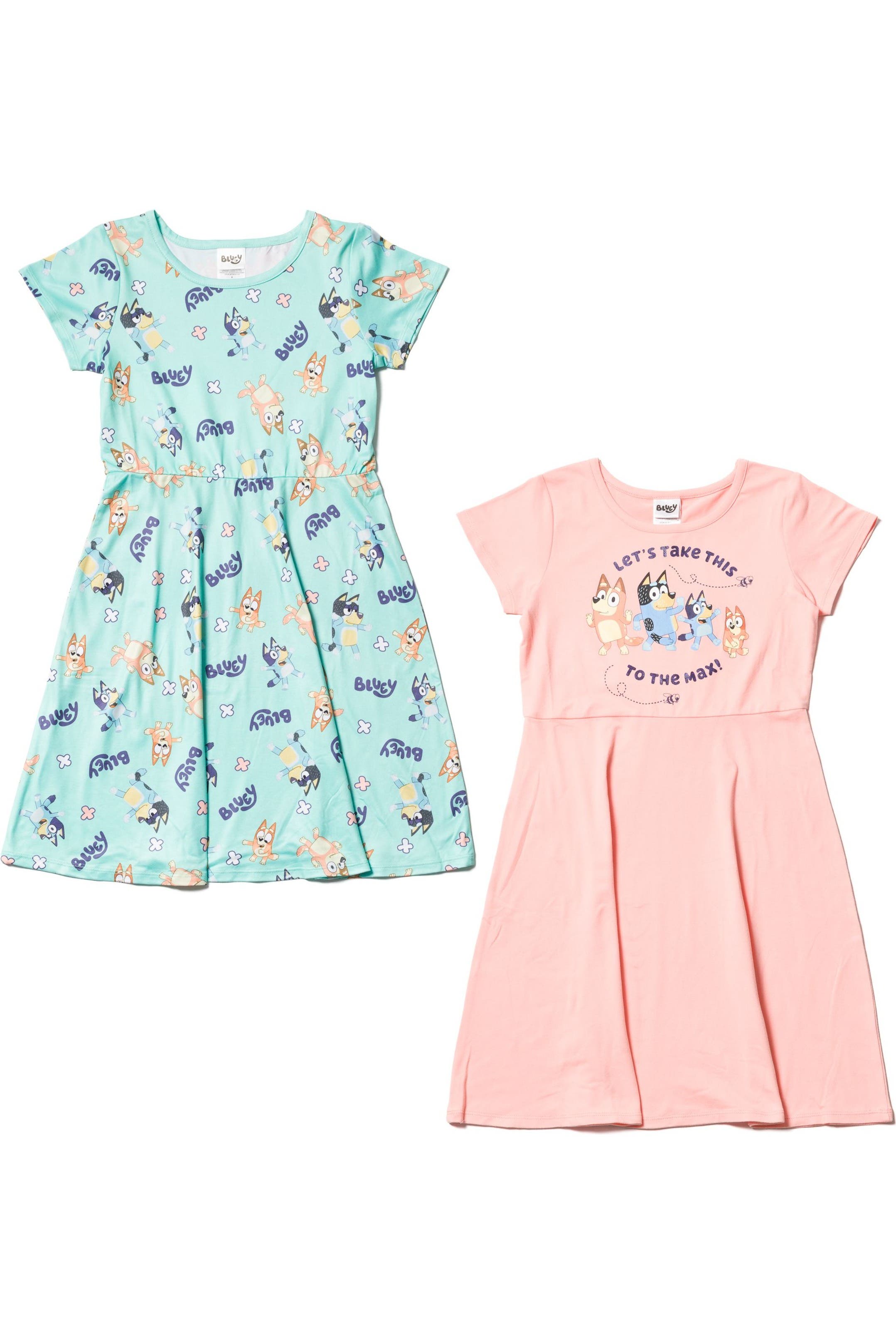 selected Pink Aqua Bluey Bingo