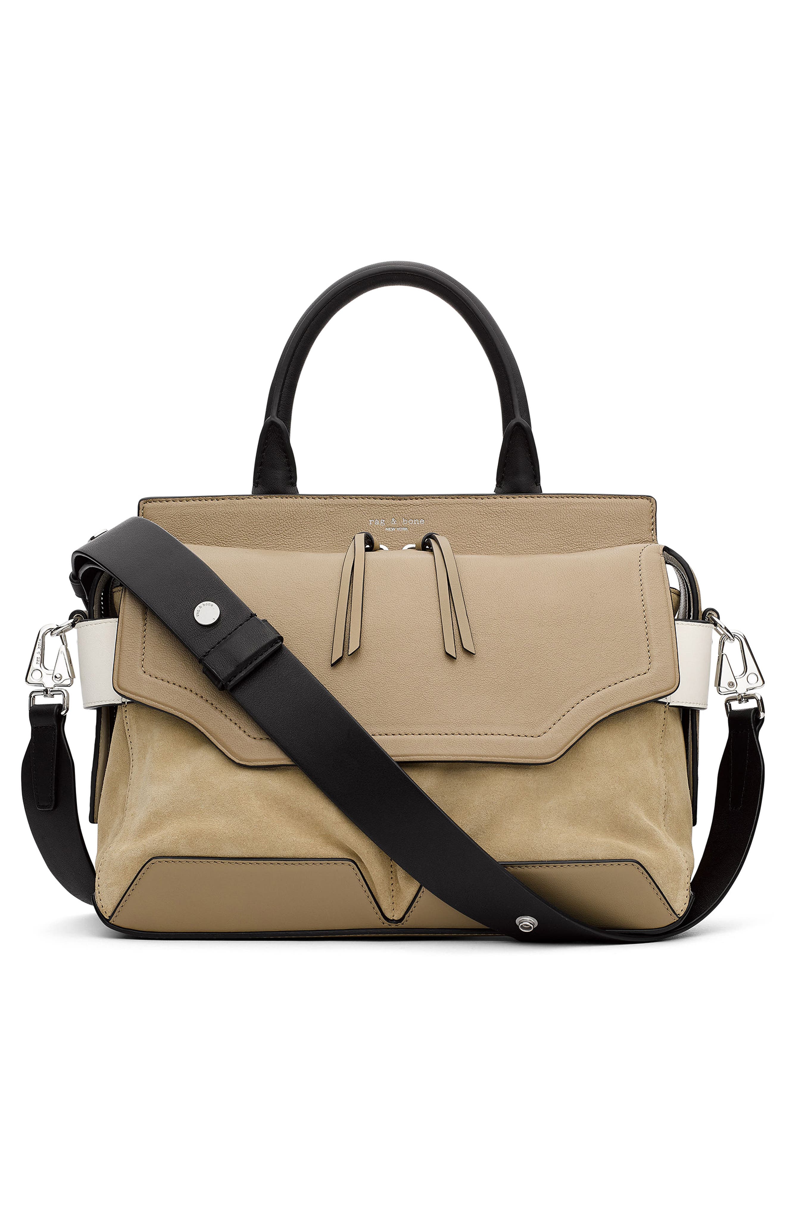 rag & bone Pilot Satchel, Alternate, color, 