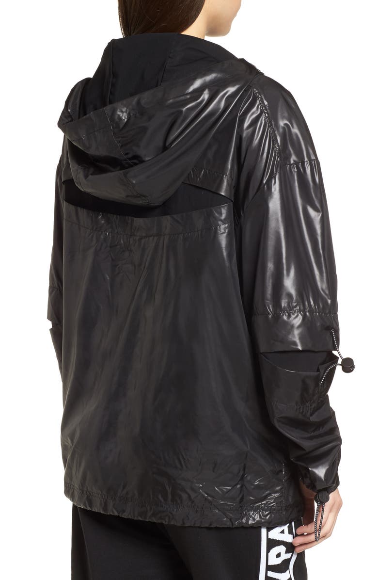 IVY PARK<sup>®</sup> Hi Shine Lace-Up Jacket, Alternate, color, 