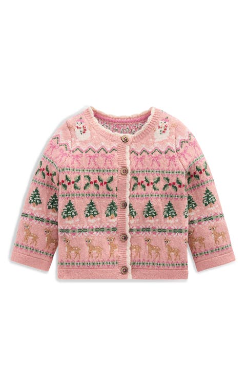 Kids' Fair Isle Cardigan