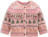Mini Boden Kids' Fair Isle Cardigan