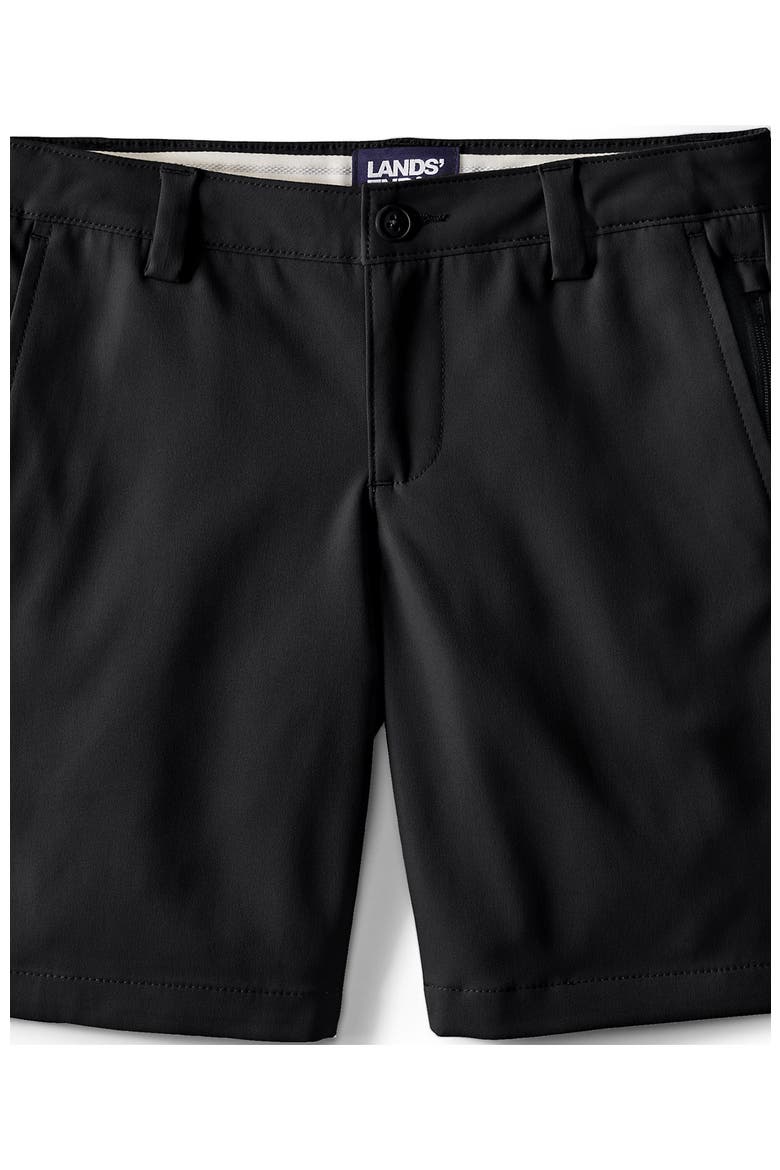 School Uniform Girls Active Chino Shorts, Alternate, color, Black