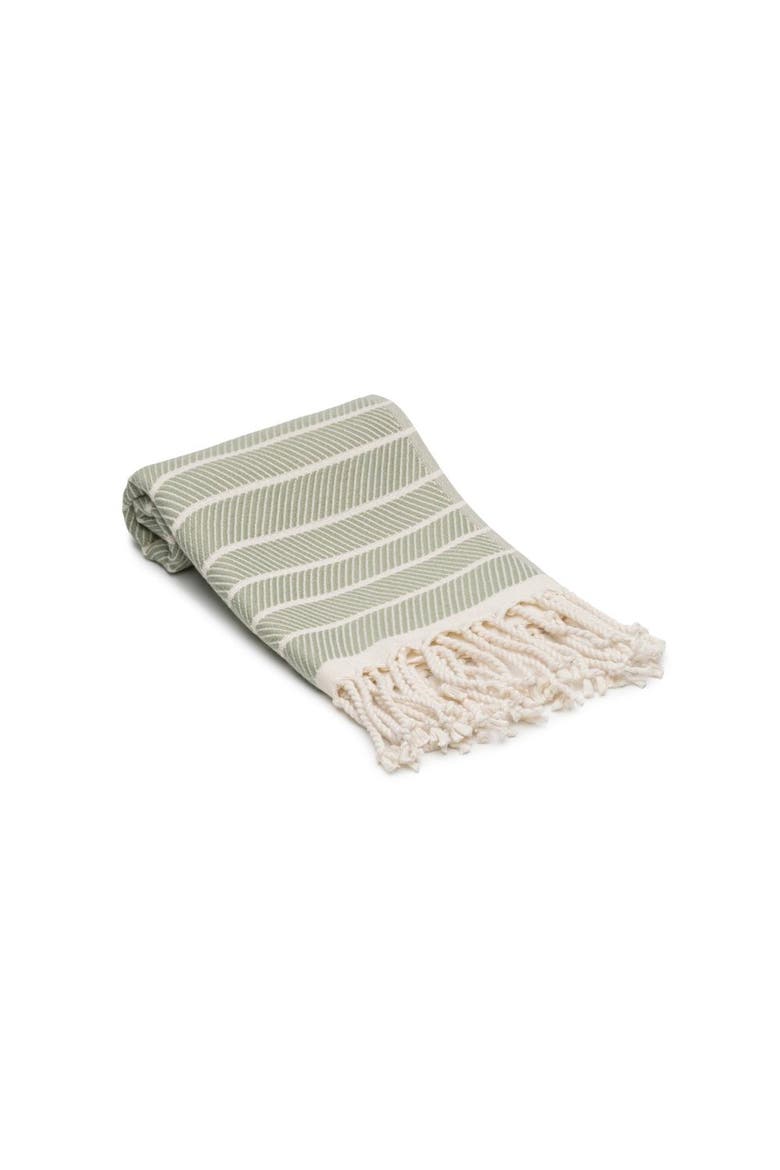 Cloud Soft Turkish Hand / Kitchen Towel Bundle, Alternate, color, Sage Green