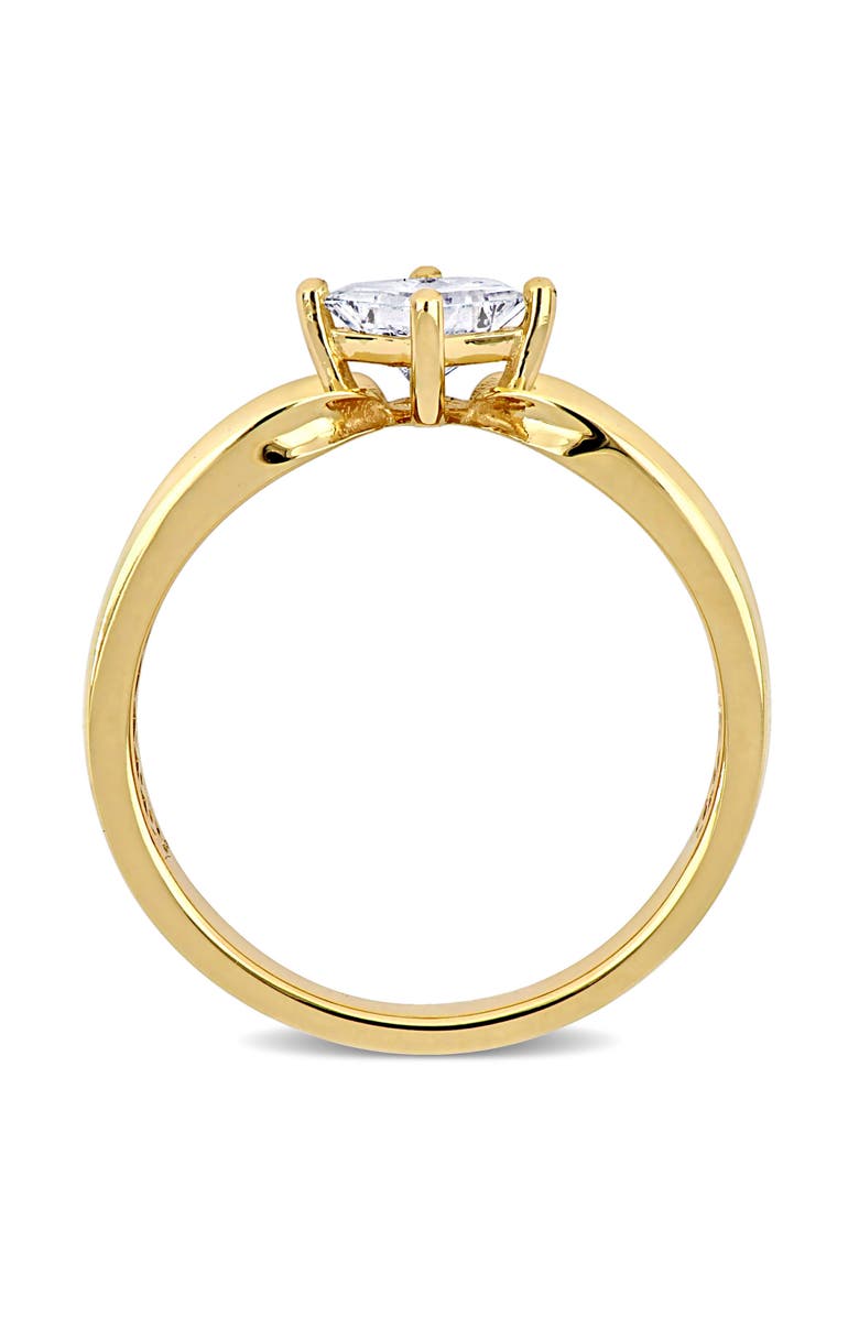 Julianna B. Princess-Cut Diamond Solitaire Ring 14k, Alternate, color, 