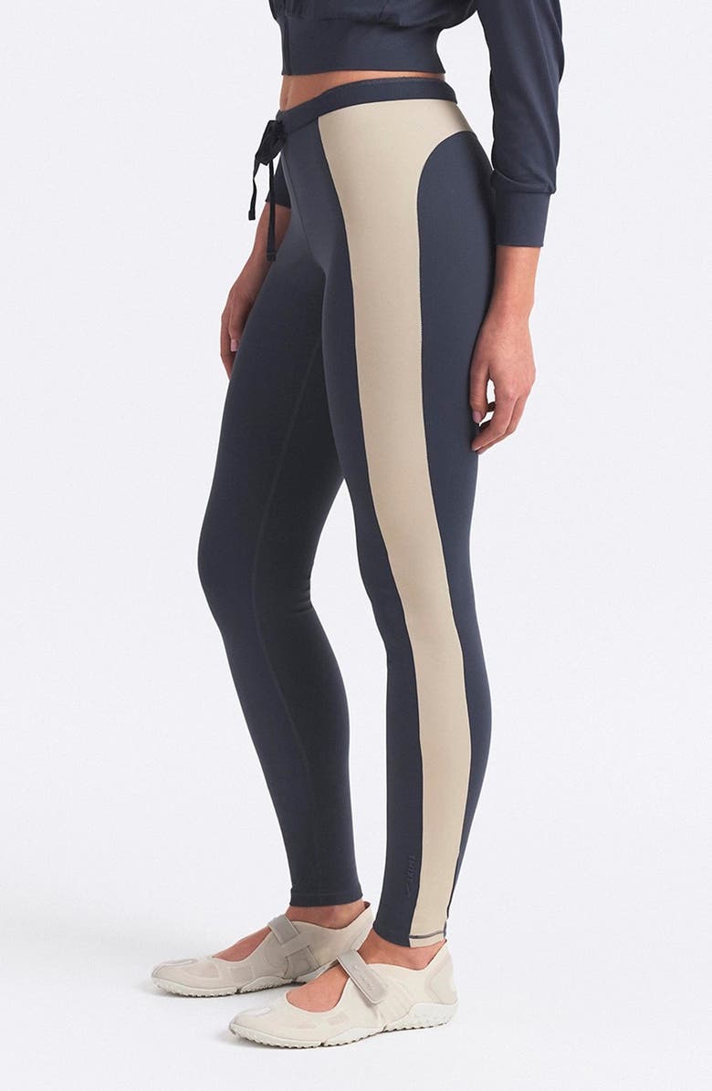 NikeSKIMS High Waist Leggings, Alternate, color, Deep Royal/ Stone