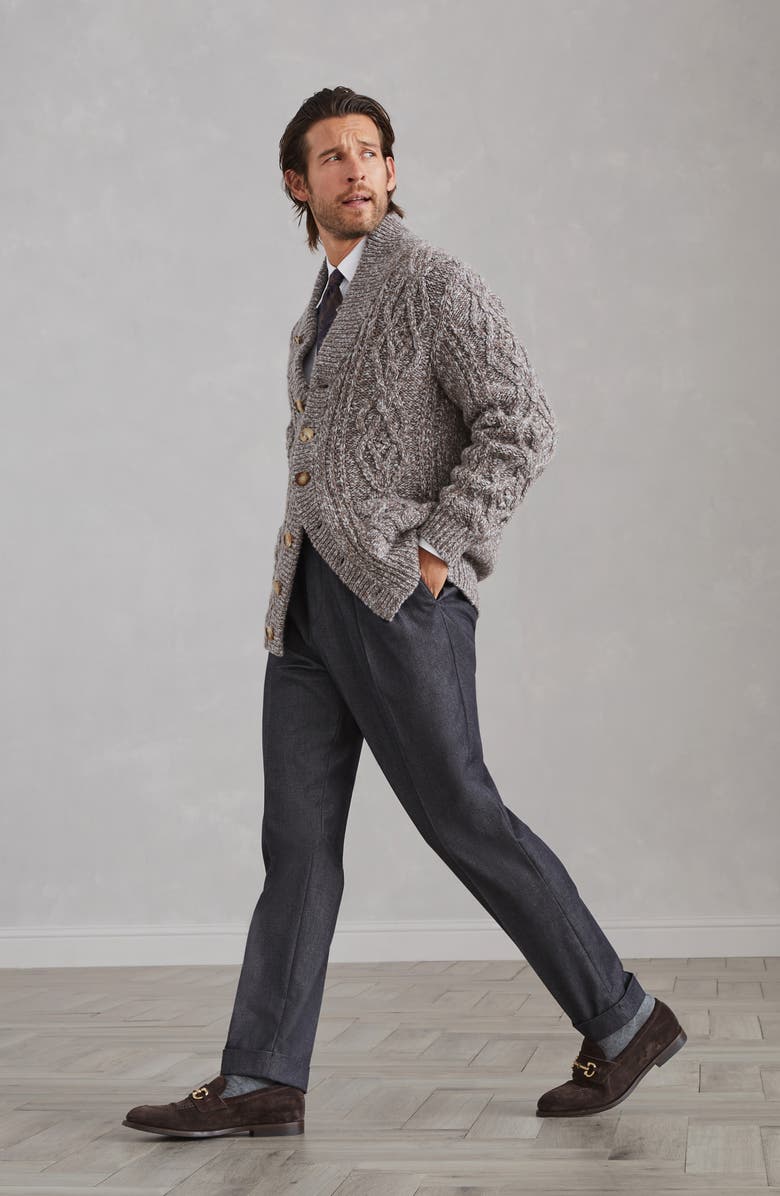 Brunello Cucinelli Buttoned cardigan, Alternate, color, 