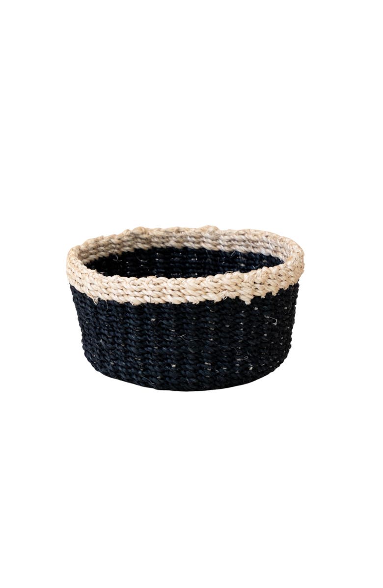 LIKHA Mini Trinket Basket, Main, color, Black