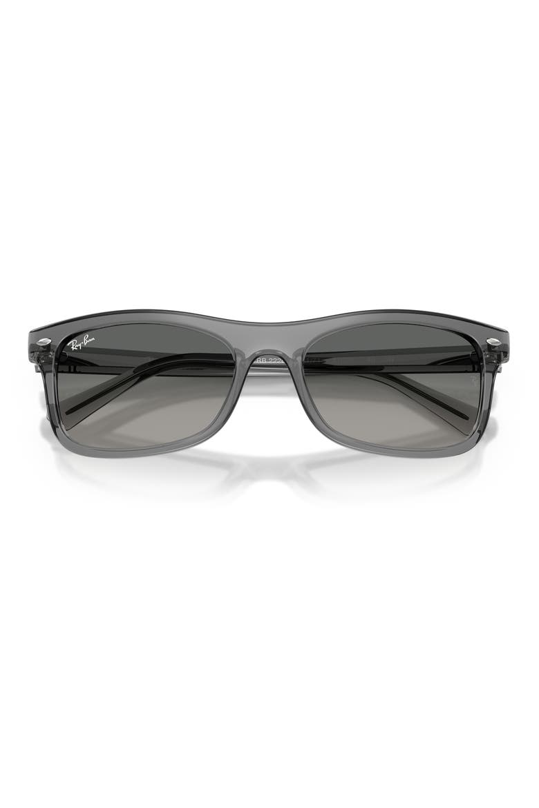 Square Sunglasses, Alternate, color, GREY / GREY GRADIENT