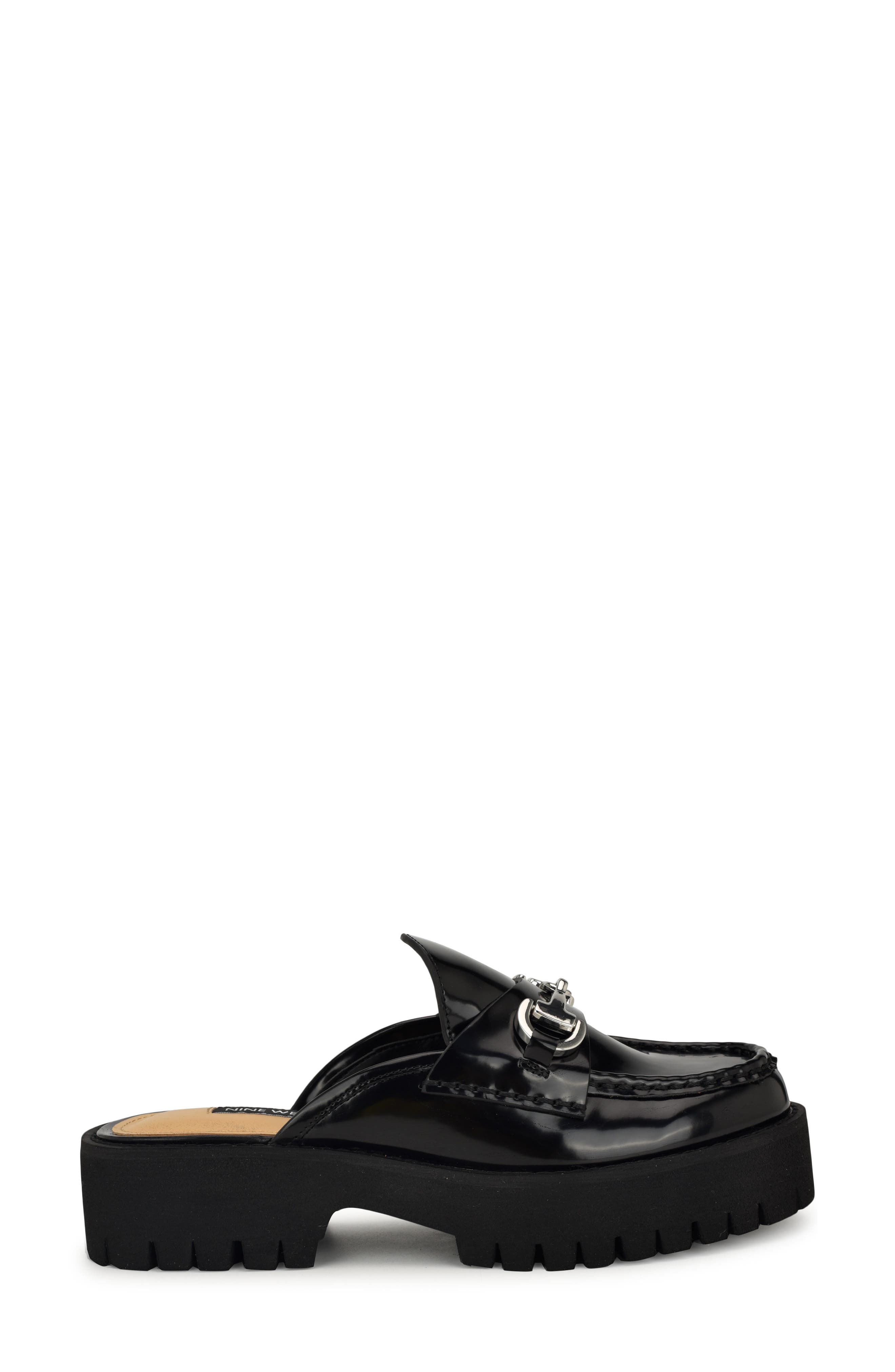 Nine West Duntal Platform Bit Loafer Mule, Alternate, color, 