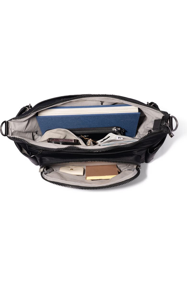 BAGGALLINI Nolita Convertible Hobo, Alternate, color, Black Twill