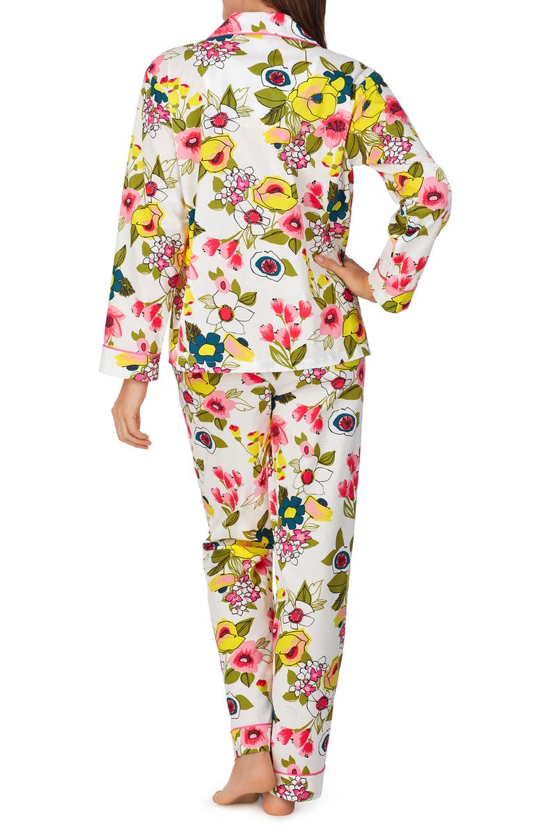 BedHead Pajamas x Trina Turk Print Organic Cotton Poplin Pajamas, Alternate, color, 
