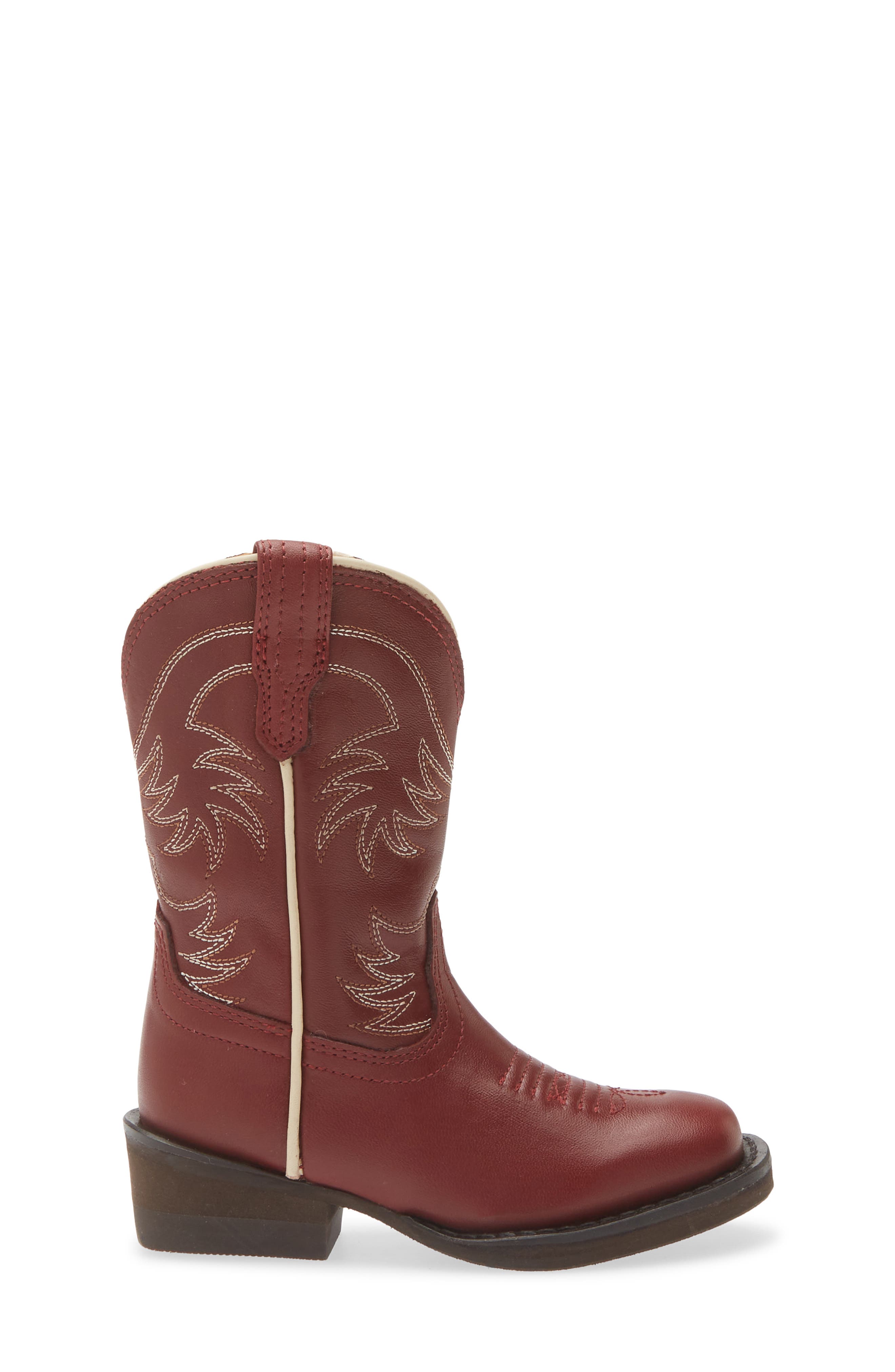 Tecovas Kids' The Annie Western Boot, Alternate, color, Scarlet