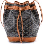 Pre-Owned Goyard Petit Flot Bucket Bag Coated Canvas PM